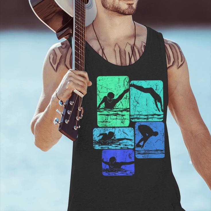 Swimming Swimmers Men Tank Top Swimming Swimmers Men Tank Top
