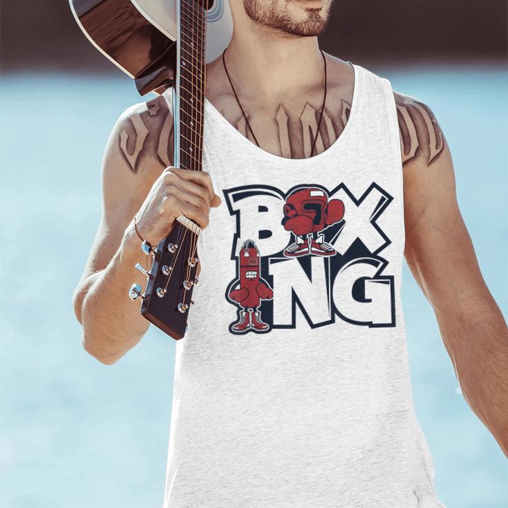 Boxing Professional Boxer Muay Thai Kickboxer Fan Boxing Men Tank Top