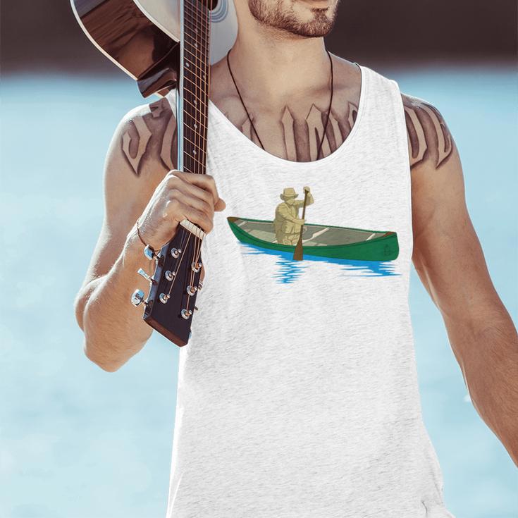 Canadian Canoe Yoke Canoeing Raglan Baseball Tee Men Tank Top