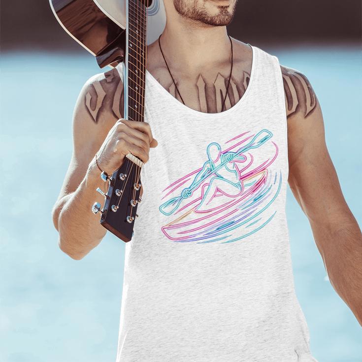 Canoe Canoeing Kayak Paddling Canoeist Men Tank Top