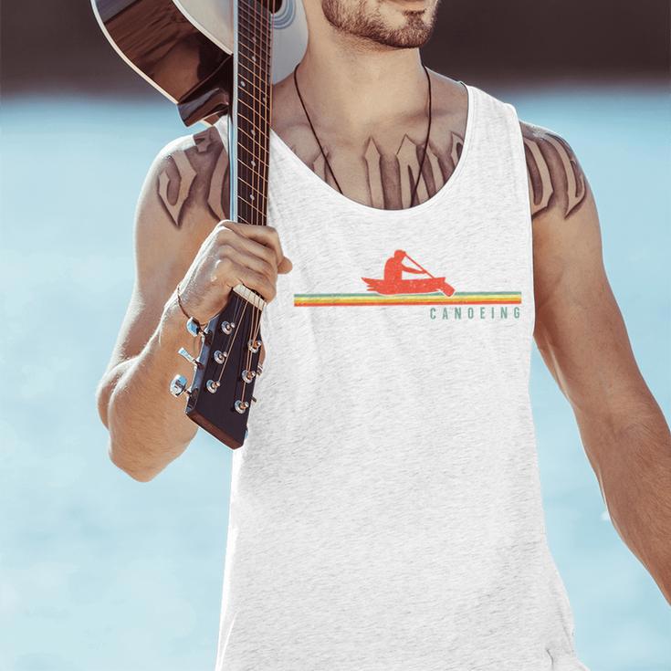 Canoe Canoeing Retro Vintage Canoeing Men Tank Top