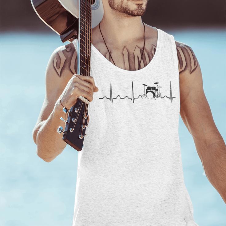 Drum Kit Set Drummer Men Tank Top