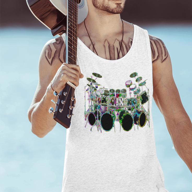 Large Drum Kit With Many Drums Men Tank Top Large Drum Kit With Many Drums Men Tank Top