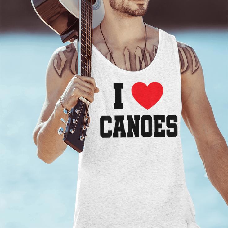 I Love Canoes Men Tank Top I Love Canoes Men Tank Top