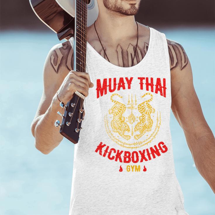 Muay Thai Tiger Kickboxing Gym MMA Street Fight Kickboxing Men Tank Top