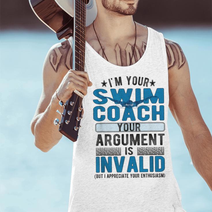 Swim Coach Swimming Coach Men Tank Top Swim Coach Swimming Coach Men Tank Top