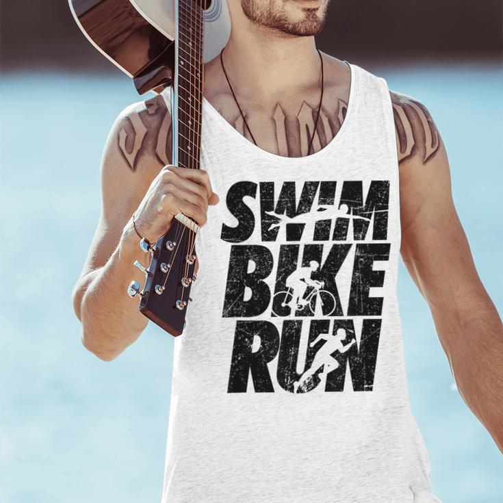 Swimming Cycling Running Triathlon Running Swimming Men Tank Top Swimming Cycling Running Triathlon Running Swimming Men Tank Top