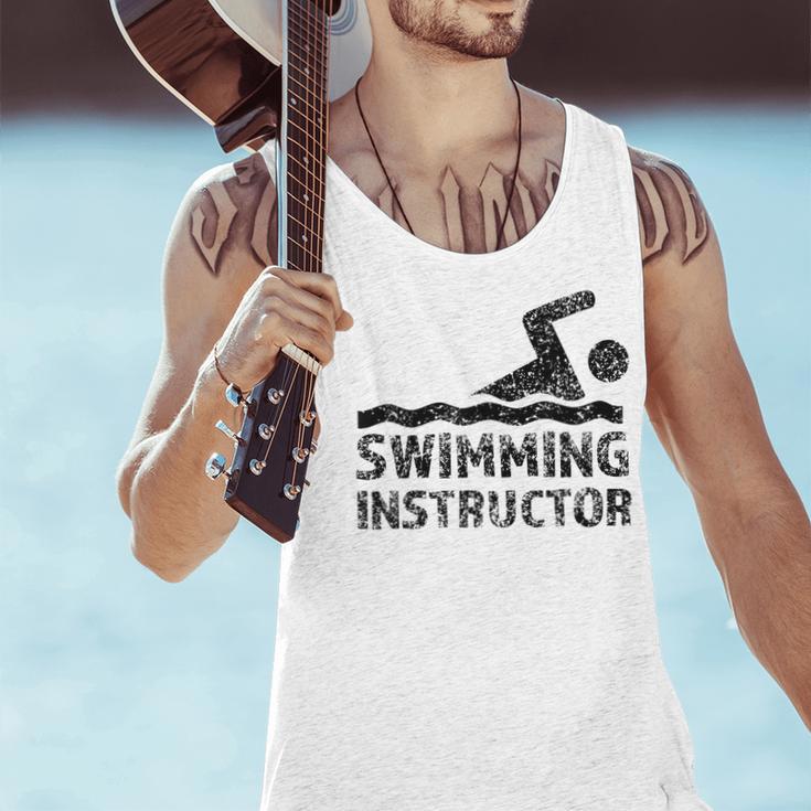 Swimming Instructor Lesson Swim Coach Men Tank Top Swimming Instructor Lesson Swim Coach Men Tank Top