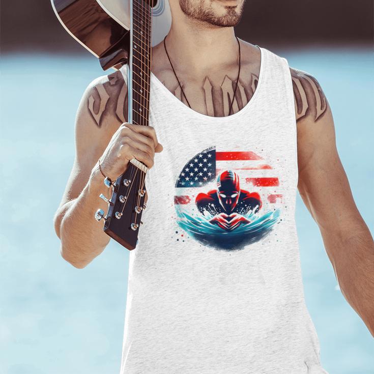 Swimming United States American Swimming Apparel Swimming Men Tank Top Swimming United States American Swimming Apparel Swimming Men Tank Top