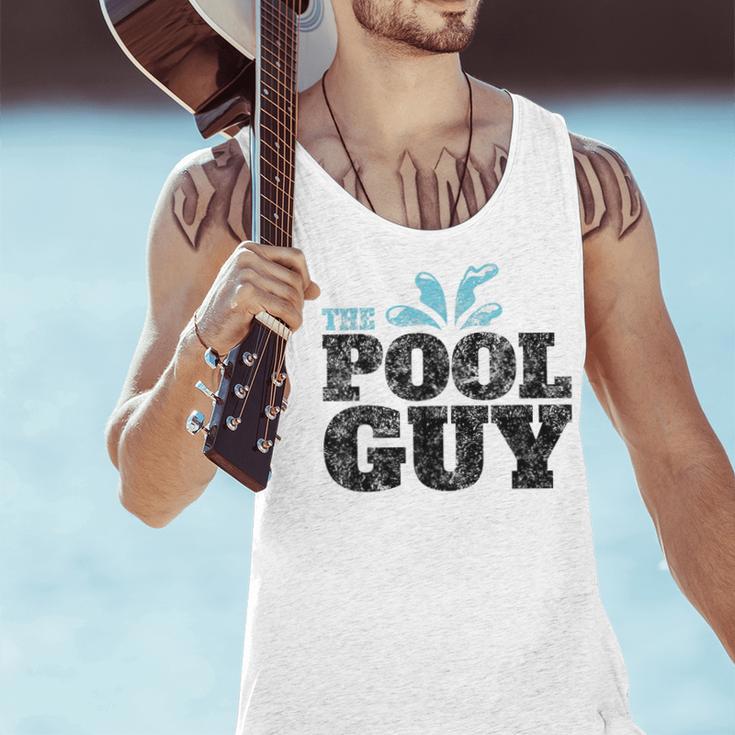 Vintage The Pool Guy Swimming For Him T-Shirt Men Tank Top