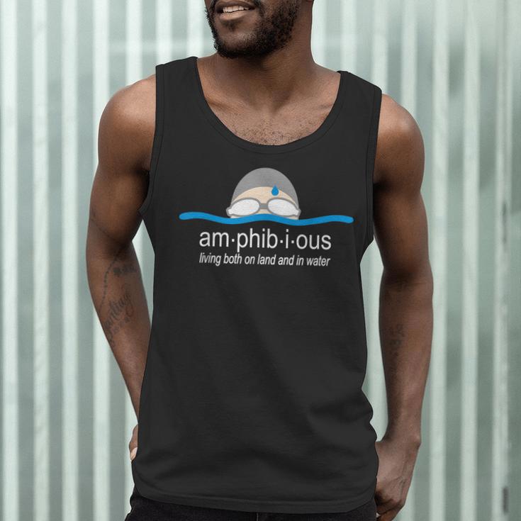 Amphibious Swimming Men Tank Top Amphibious Swimming Men Tank Top