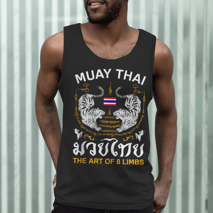 The Art Of 8 Limbs Sak Yant Tiger Muay Thai Men Tank Top The Art Of 8 Limbs Sak Yant Tiger Muay Thai Men Tank Top