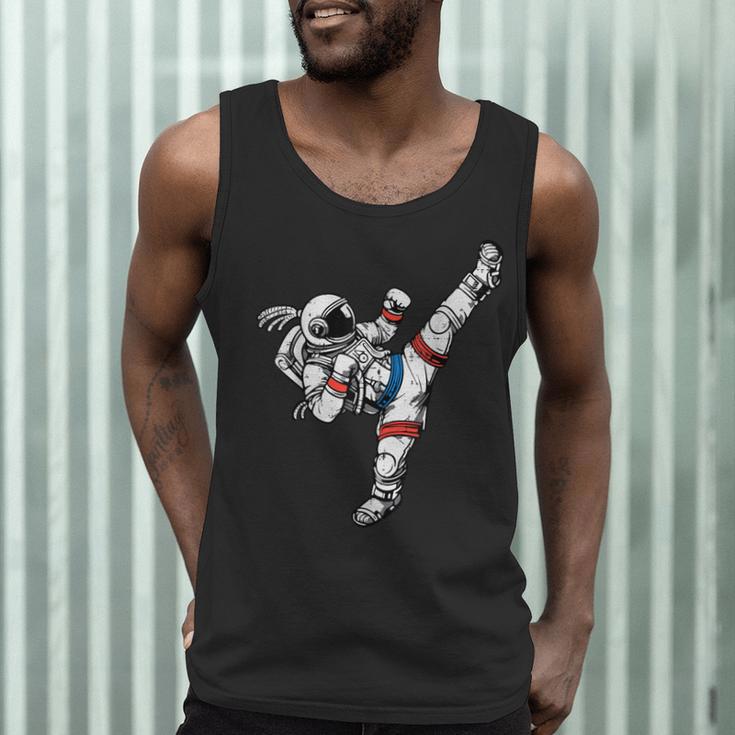 Astronaut Muay Thai Fighter Space Martial Arts Men Women Kid Men Tank Top