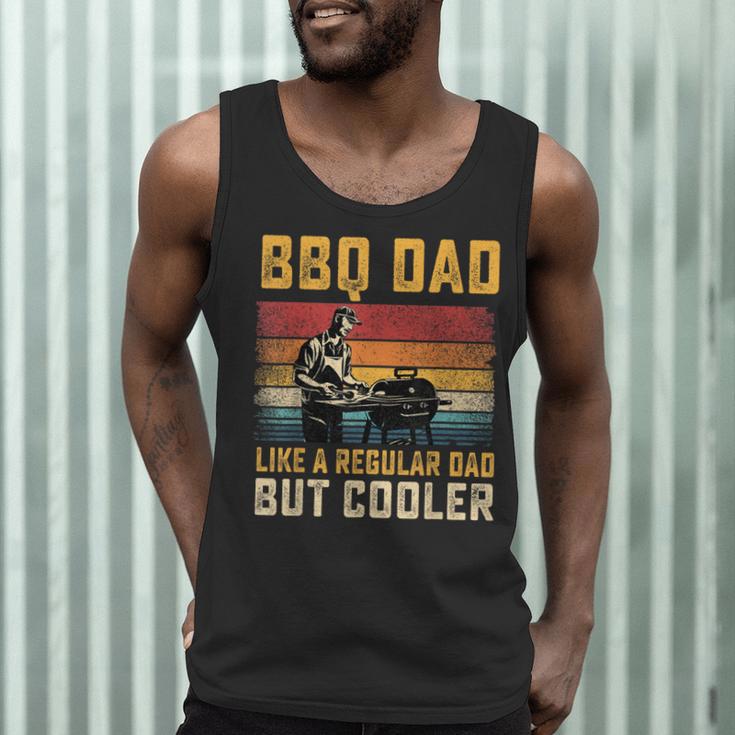 BBQ Dad Like Regular Dad But Cooler Father's Day Men Tank Top