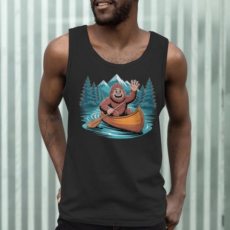 Canoe Art For Men Women Canoeing Canoe Kayak Lover Men Tank Top
