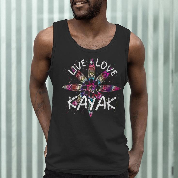 Canoe Boat Paddling Sport Kayaker Live Love Kayak Kayaking Men Tank Top Canoe Boat Paddling Sport Kayaker Live Love Kayak Kayaking Men Tank Top