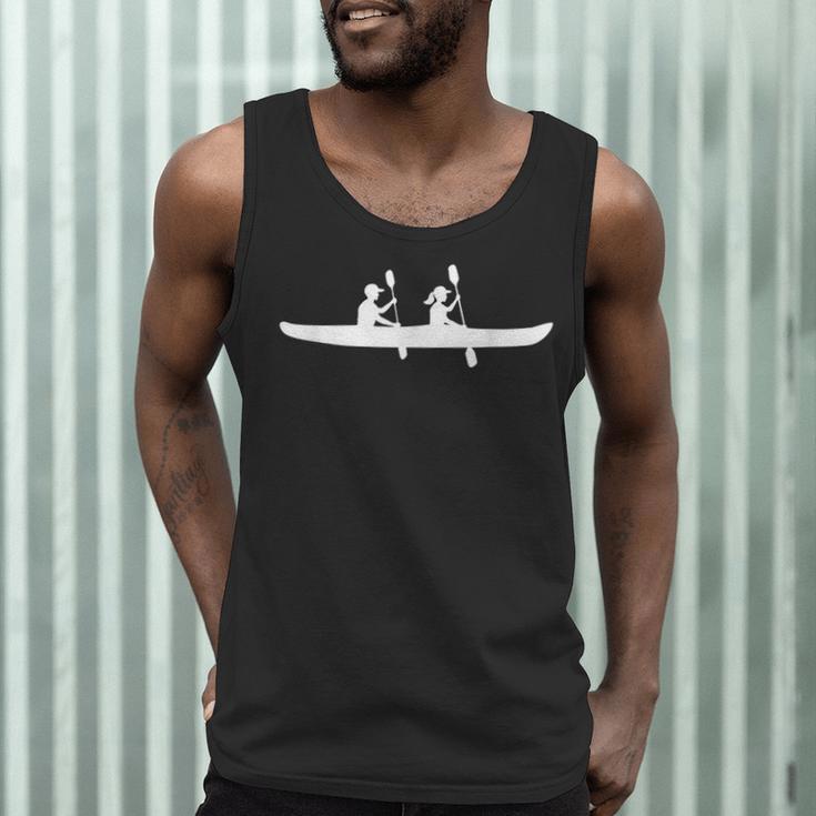 Canoe Couple Canoe Team Canoe Lover Canoeing Tour Summer Men Women Kids Men Tank Top