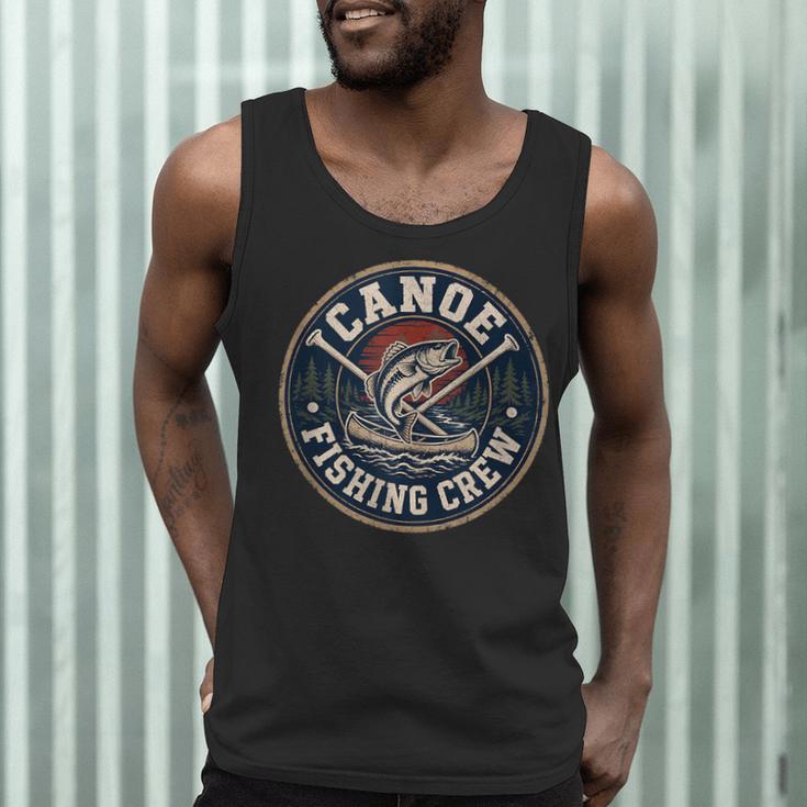 Canoe Fishing Crew Vintage Bass Paddles Men Tank Top Canoe Fishing Crew Vintage Bass Paddles Men Tank Top