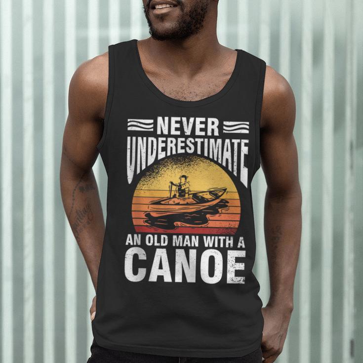 Canoe Old Man Sleeveless Men Tank Top