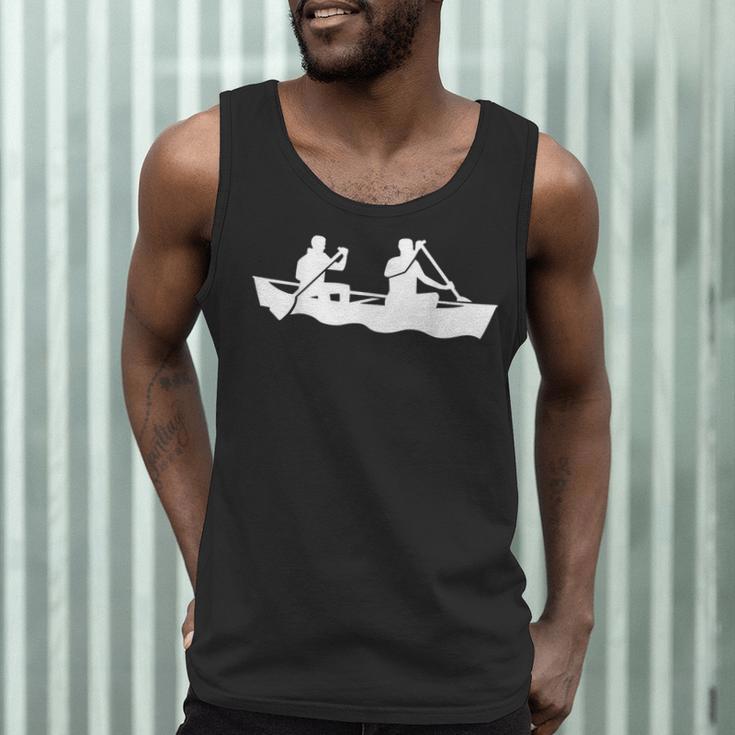 Canoe Paddlers Men Tank Top