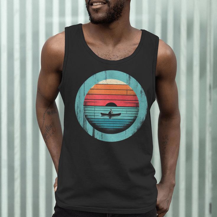Canoe Sunset Men Tank Top