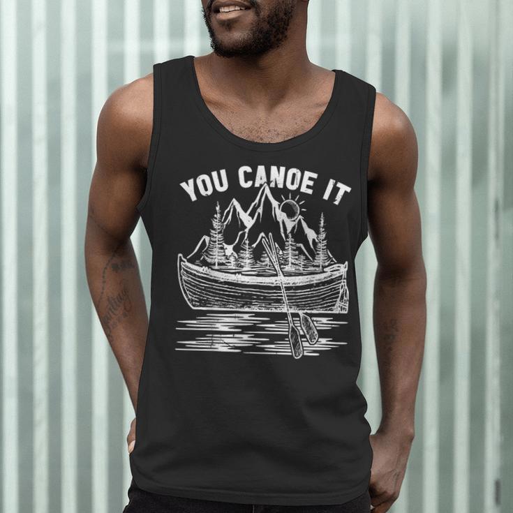 Canoeing Canoe Men Tank Top