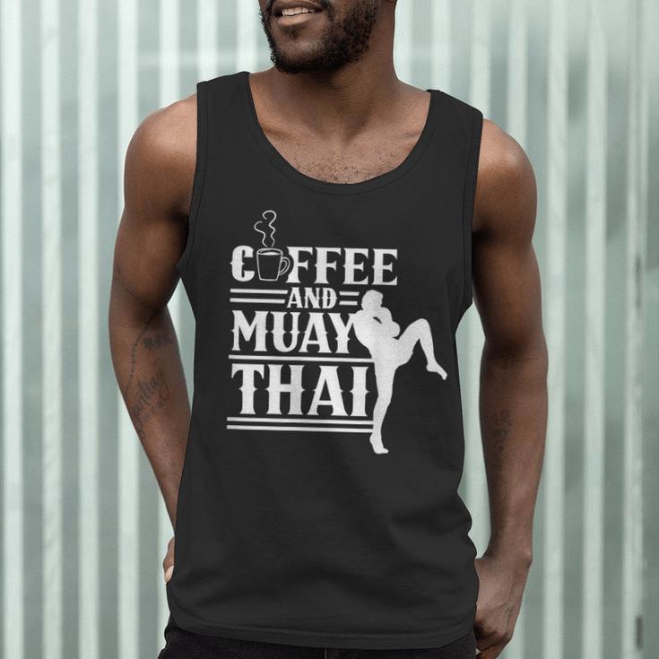 Coffee And Muay Thai Martial Arts Boxing Hobby Fighter Men Tank Top Coffee And Muay Thai Martial Arts Boxing Hobby Fighter Men Tank Top
