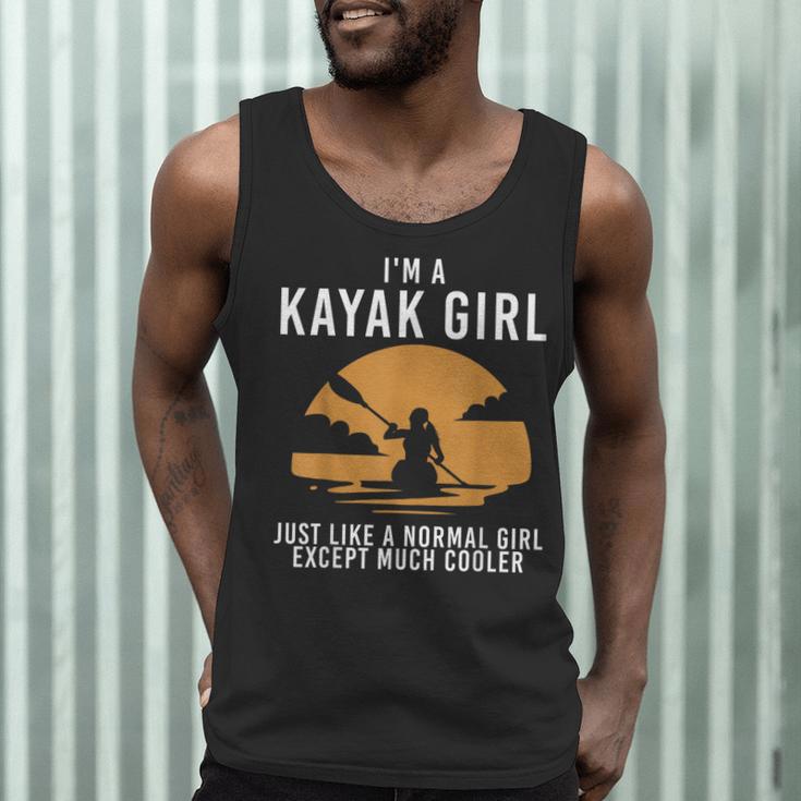 Cool Kayak For Women Girls Kayaker Canoe Kayaking Paddle Oar Men Tank Top Cool Kayak For Women Girls Kayaker Canoe Kayaking Paddle Oar Men Tank Top