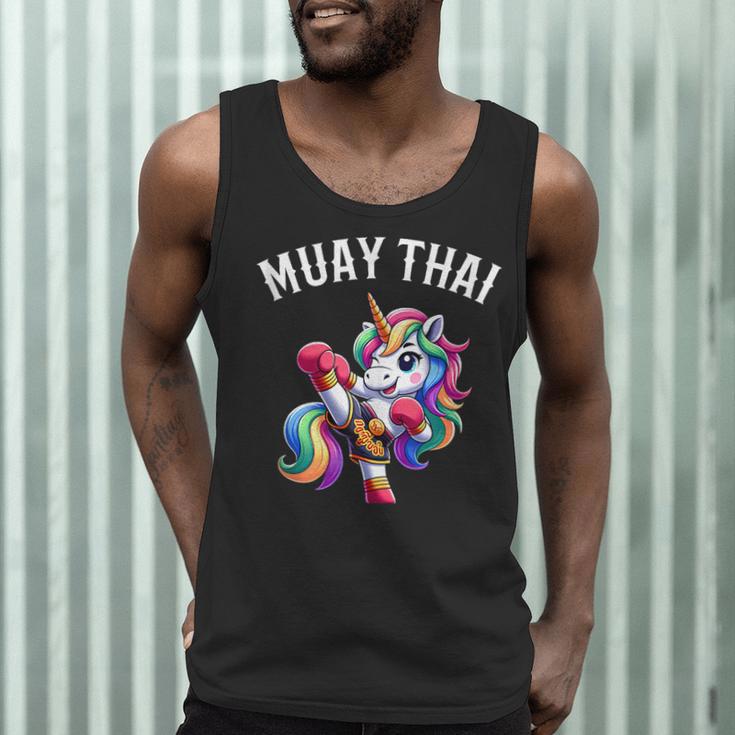 Cute Muay Thai Unicorn Men Tank Top Cute Muay Thai Unicorn Men Tank Top