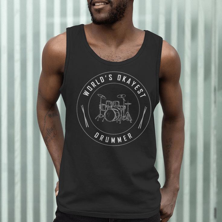 Drummer Drum Kit Music Rock Men Tank Top Drummer Drum Kit Music Rock Men Tank Top