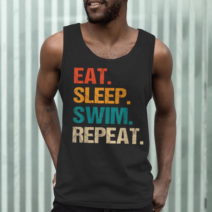 Eat Sleep Swim Repeat Pool Swimmer Water Polo Swimming Men Tank Top Eat Sleep Swim Repeat Pool Swimmer Water Polo Swimming Men Tank Top