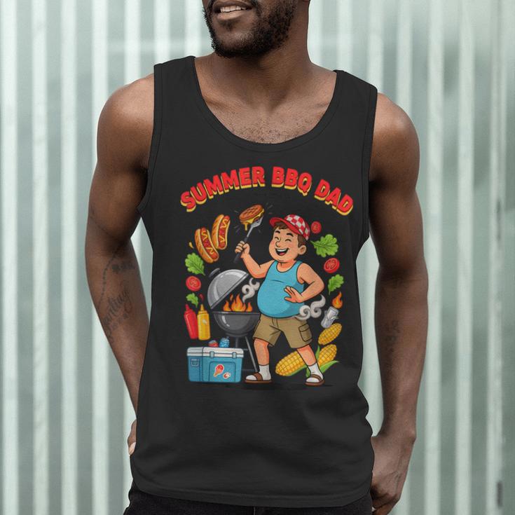 Fun Summer BBQ Dad For Grilling Enthusiasts Men Tank Top Fun Summer BBQ Dad For Grilling Enthusiasts Men Tank Top
