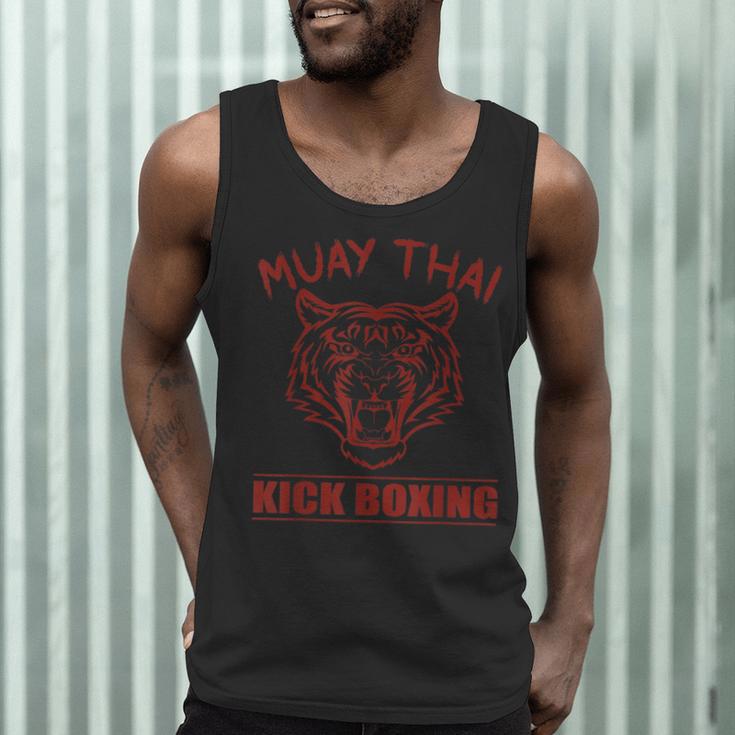 Great Muay Thai Tiger Kickboxing Martial Artist Men Tank Top