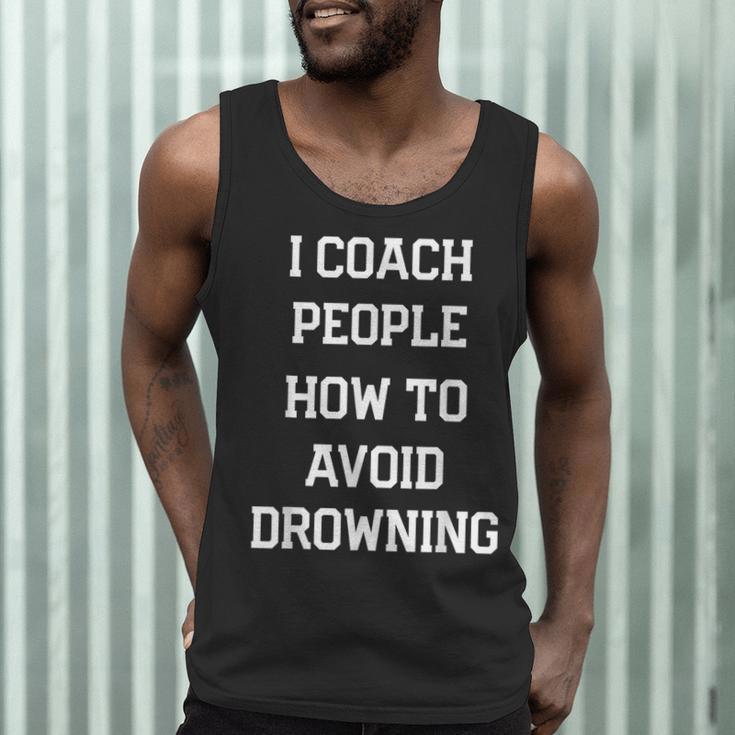 HILARIOUS TEACHER QUOTE SWIMMING COACH SWIM INSTRUCTOR Men Tank Top HILARIOUS TEACHER QUOTE SWIMMING COACH SWIM INSTRUCTOR Men Tank Top