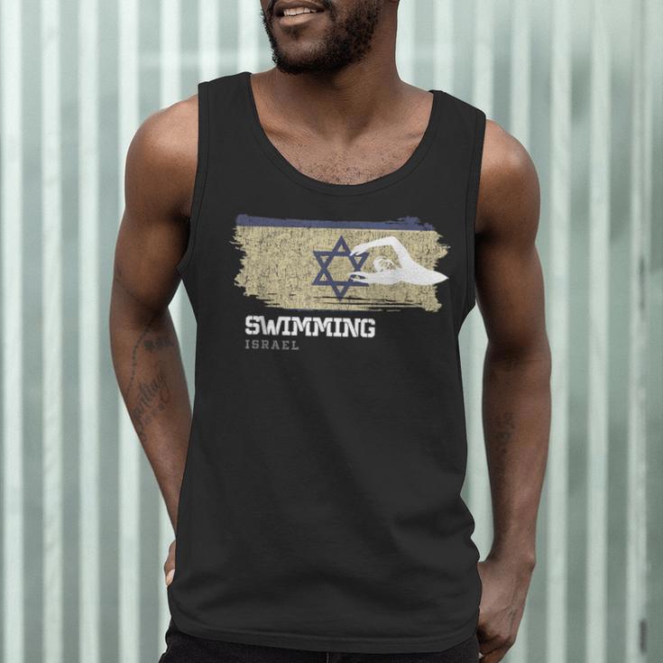 Israel Swimming Swimmer Water Sports Swimming Men Tank Top Israel Swimming Swimmer Water Sports Swimming Men Tank Top