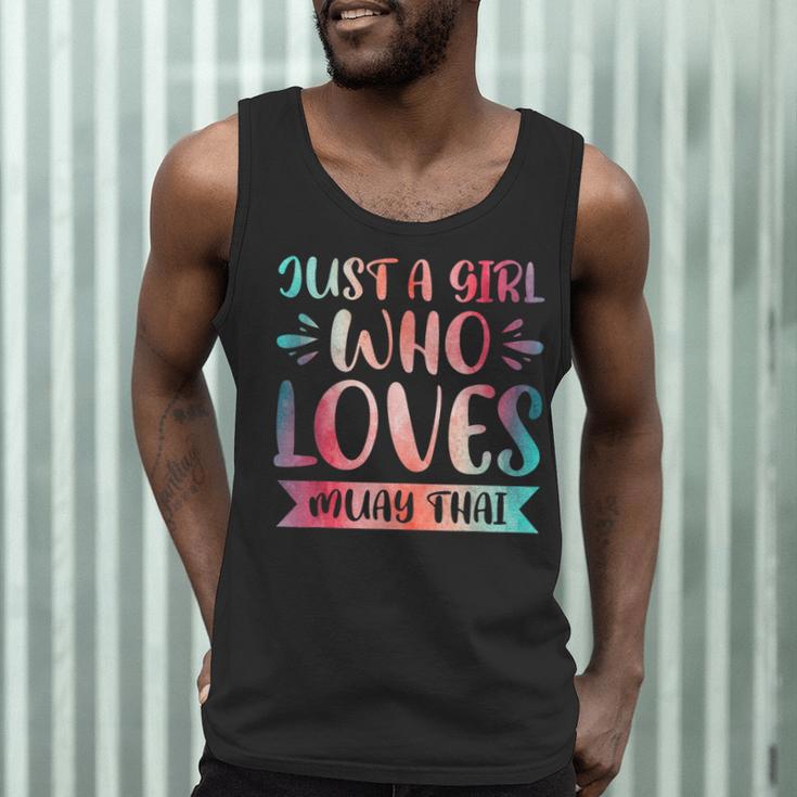 Just a Girl Who Loves Muay Thai Men Tank Top