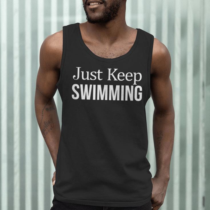 Just Keep Swimming Men Tank Top Just Keep Swimming Men Tank Top