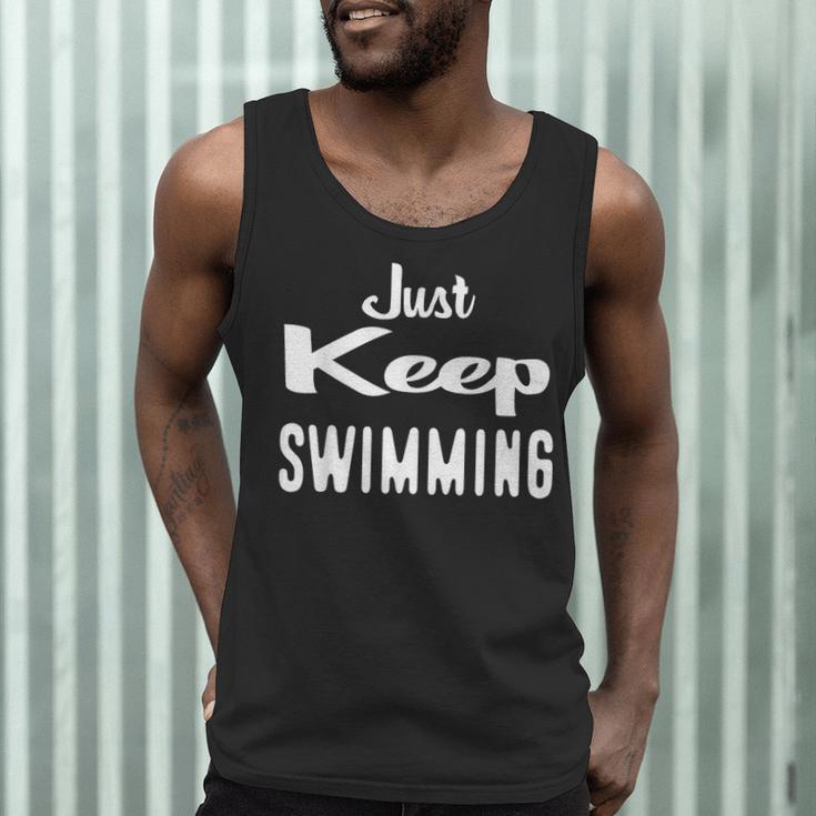 Just Keep Swimming T-Shirt Men Tank Top Just Keep Swimming T-Shirt Men Tank Top