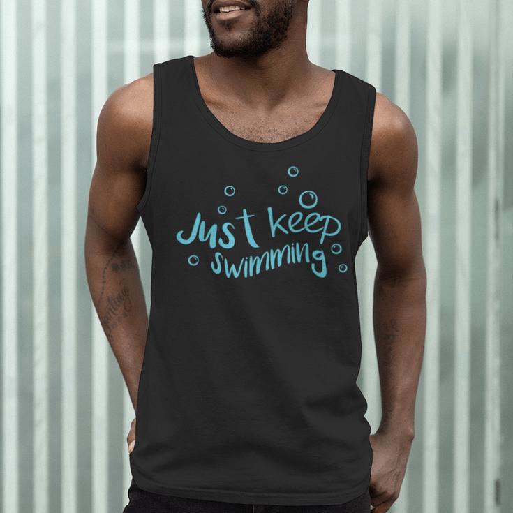 Just Keep Swimming Just Keep Swimming T's & More Men Tank Top Just Keep Swimming Just Keep Swimming T's & More Men Tank Top