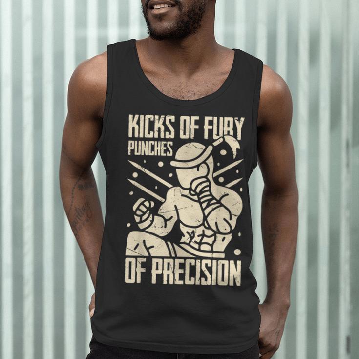 Kicks Of Fury Punches Of Precision Muay Thai Men Tank Top Kicks Of Fury Punches Of Precision Muay Thai Men Tank Top
