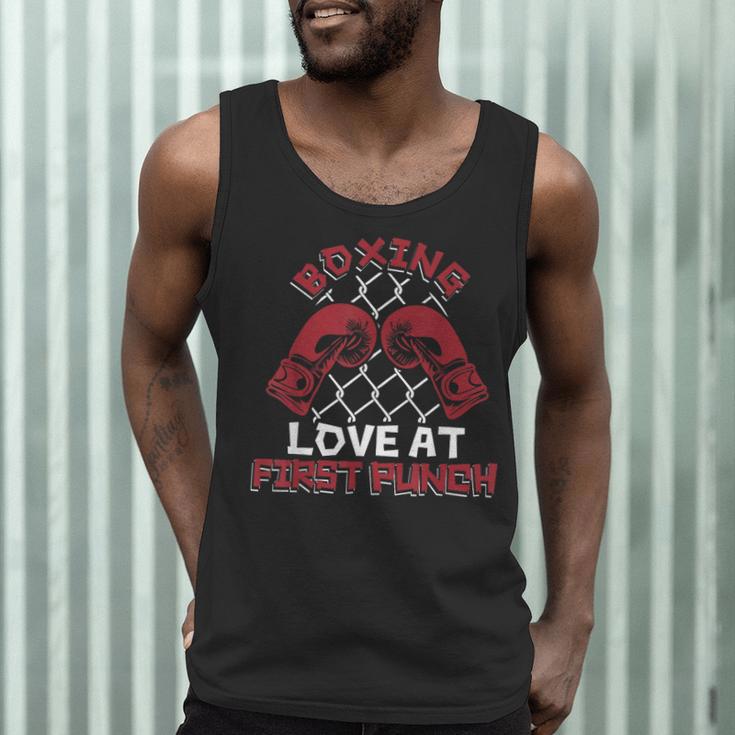 Love At First Punch Professional Boxer Muay Thai Boxing Men Tank Top Love At First Punch Professional Boxer Muay Thai Boxing Men Tank Top