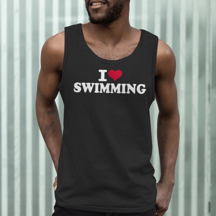 I Love Swimming Men Tank Top I Love Swimming Men Tank Top