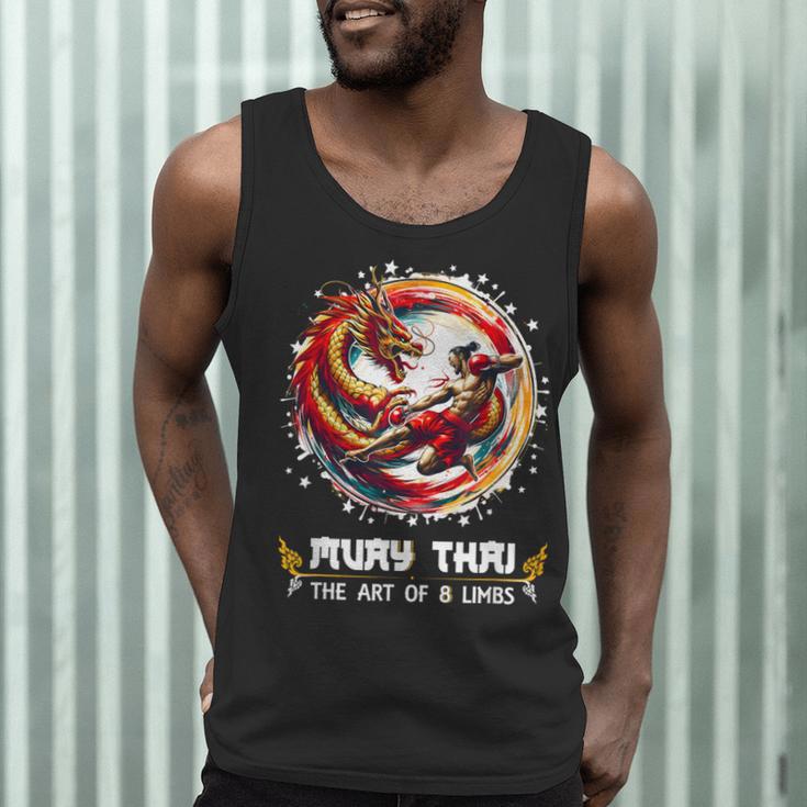 MMA Thai Boxing Art Of Eight Limbs Combat Muay Thai Men Tank Top MMA Thai Boxing Art Of Eight Limbs Combat Muay Thai Men Tank Top