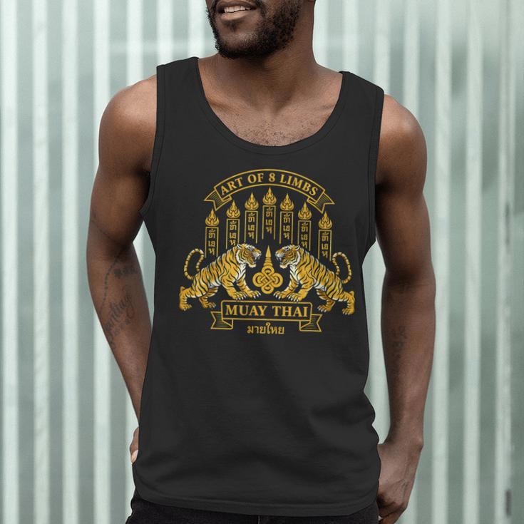 Muay Thai Art Of 8 Limbs Tiger Martial Arts Men Tank Top