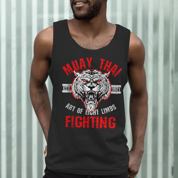 Muay Thai Art Of Eight Limbs Sak Yant Thai Boxing MMA Arts Men Tank Top