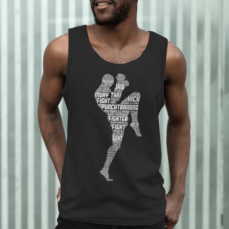 Muay Thai Thai Boxes Taekwondo Men Boys Children Men Tank Top