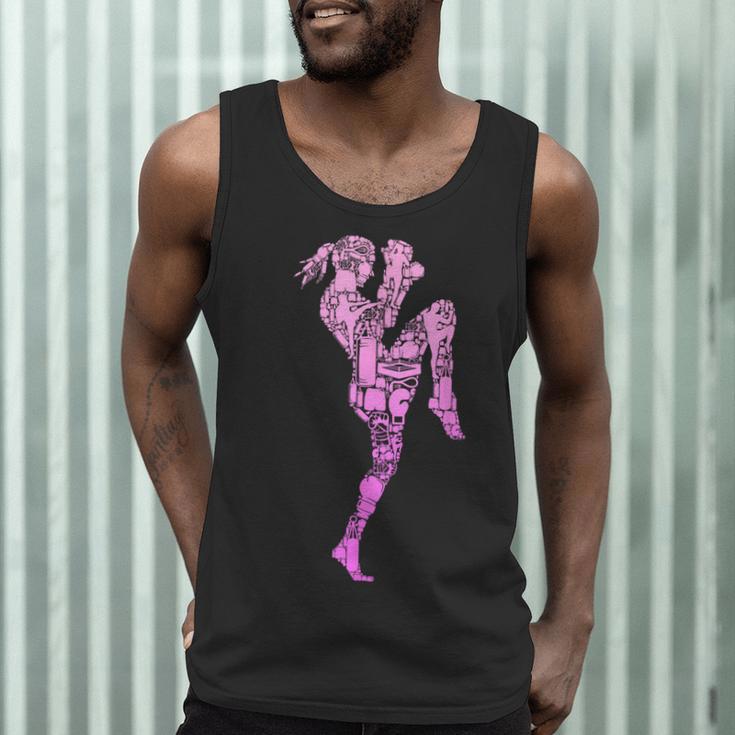 Muay Thai Thai Boxing Women Girls Children Men Tank Top