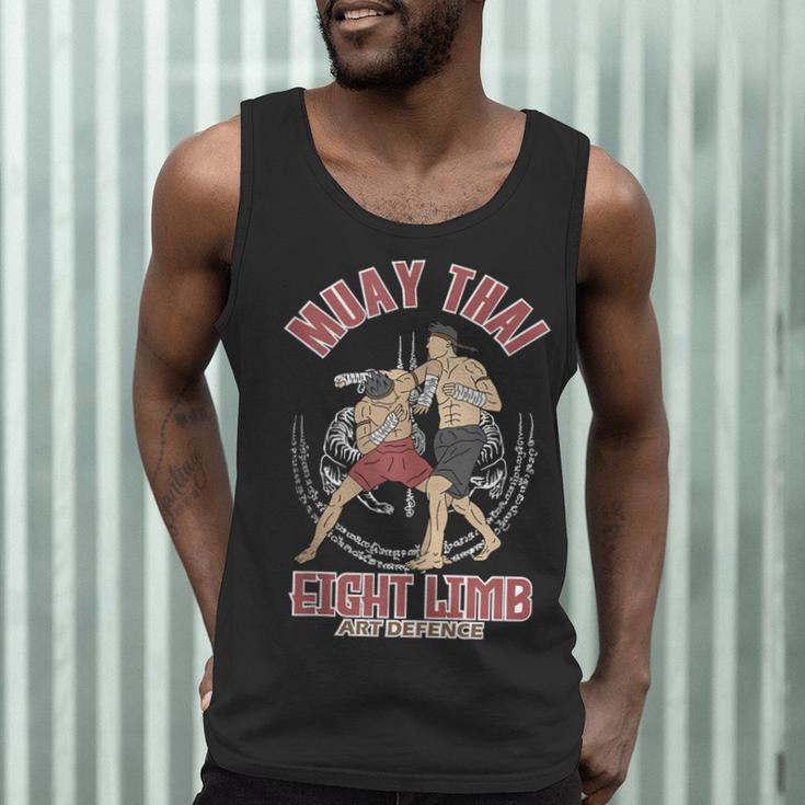 Muay Thai Eight Limb Art Defence Men Tank Top