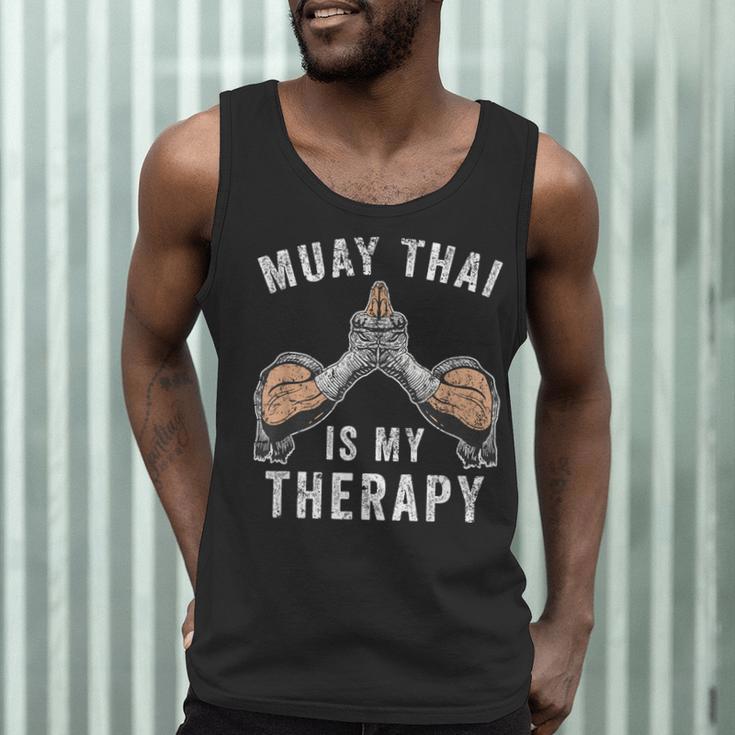 Muay Thai Fighter Martial Arts Sport Muay Thai Men Tank Top
