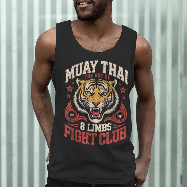 Muay Thai Fighter Tiger 8 Limbs Thai Boxing Men Tank Top Muay Thai Fighter Tiger 8 Limbs Thai Boxing Men Tank Top